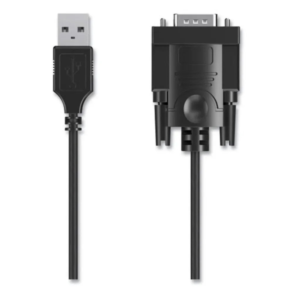 NXT Technologies™ USB to Serial Adapter, 1 ft, Black